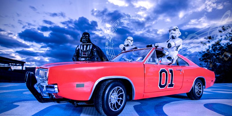 36 fotos de juguetes-toy photography General Lee Stormtrooper